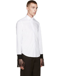 Мужская белая рубашка от Loewe