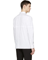 Мужская белая рубашка от Christopher Kane