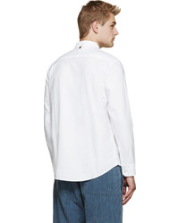 Мужская белая рубашка от VISVIM