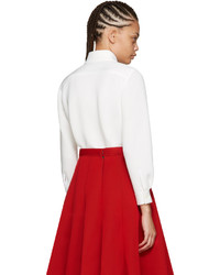 Женская белая рубашка от Junya Watanabe