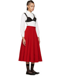 Женская белая рубашка от Junya Watanabe