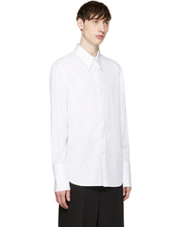 Мужская белая рубашка от Alexander McQueen