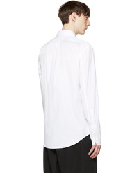 Мужская белая рубашка от Alexander McQueen