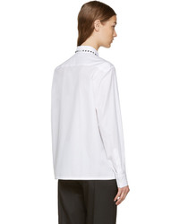Женская белая рубашка от Valentino