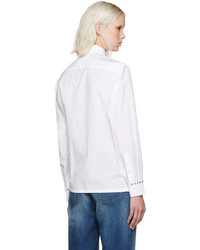 Женская белая рубашка от Valentino
