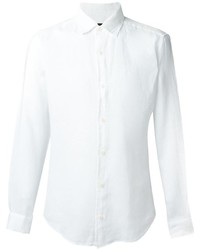 Мужская белая рубашка от Z Zegna