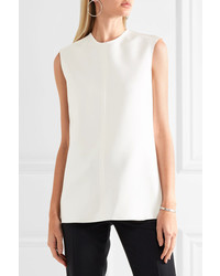 Белая сатиновая блузка от Joseph