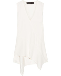 Белая сатиновая блузка от Proenza Schouler