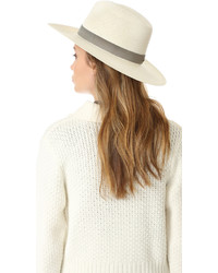 Женская белая соломенная шляпа от Janessa Leone