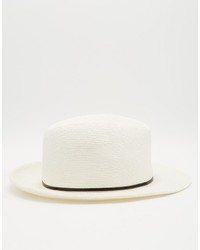 Мужская белая соломенная шляпа от Catarzi