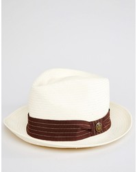 Мужская белая соломенная шляпа от Goorin Bros.