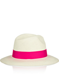 Женская белая соломенная шляпа от Sensi
