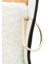 Белая сумка-мешок от Danse Lente