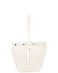 Белая сумка-мешок от Cabas