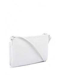 Белая сумка через плечо от Lacoste