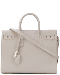 Женская белая сумка от Saint Laurent