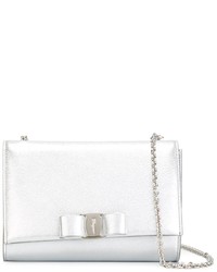 Женская белая сумка от Salvatore Ferragamo
