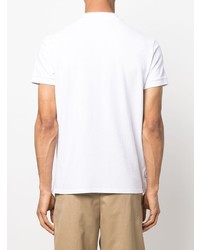 Мужская белая футболка-поло с вышивкой от AUTRY