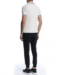 Мужская белая футболка-поло с принтом от Atributika &amp; Club™
