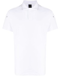 Мужская белая футболка-поло с принтом от Hackett