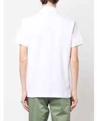Мужская белая футболка-поло с принтом от Etro