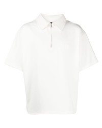 Мужская белая футболка-поло с принтом от SONGZIO