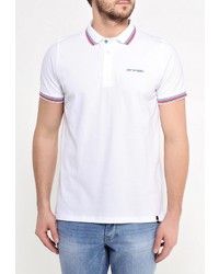 Мужская белая футболка-поло от Animal