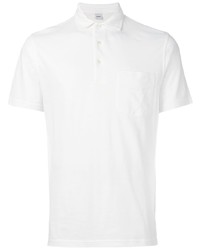 Мужская белая футболка-поло от Aspesi