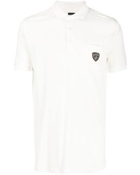 Мужская белая футболка-поло от Automobili Lamborghini
