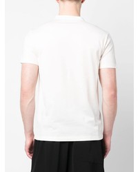 Мужская белая футболка-поло от Roberto Collina