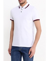 Мужская белая футболка-поло от Baon