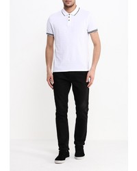 Мужская белая футболка-поло от Baon