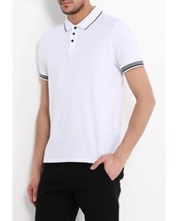 Мужская белая футболка-поло от Baon