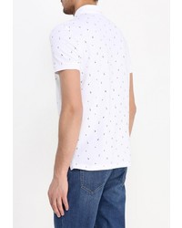 Мужская белая футболка-поло от Baon