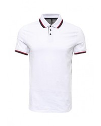 Мужская белая футболка-поло от Baon