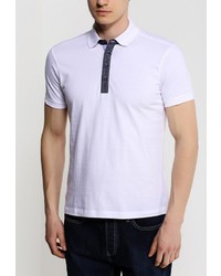 Мужская белая футболка-поло от Best Mountain