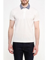 Мужская белая футболка-поло от Blauer