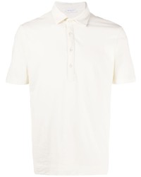 Мужская белая футболка-поло от Boglioli