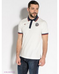 Мужская белая футболка-поло от BOSCO