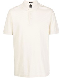 Мужская белая футболка-поло от BOSS