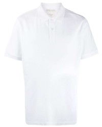 Мужская белая футболка-поло от Bottega Veneta