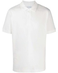 Мужская белая футболка-поло от Bottega Veneta