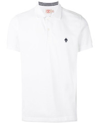 Мужская белая футболка-поло от Brooks Brothers