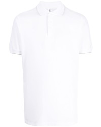 Мужская белая футболка-поло от Brunello Cucinelli