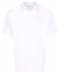 Мужская белая футболка-поло от Calvin Klein