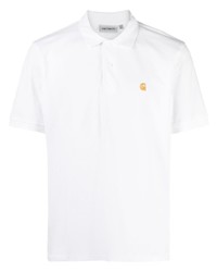 Мужская белая футболка-поло от Carhartt WIP