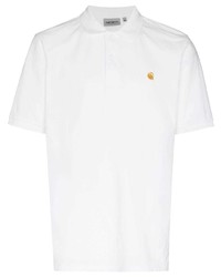 Мужская белая футболка-поло от Carhartt WIP
