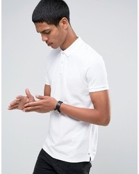 Мужская белая футболка-поло от Celio