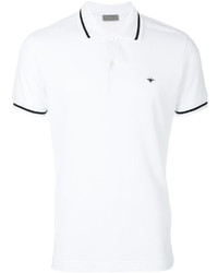 Мужская белая футболка-поло от Christian Dior