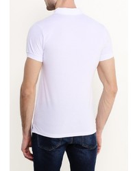 Мужская белая футболка-поло от Chromosome